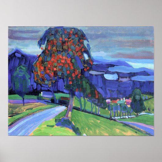 Poster Kandinsky - Automne à Murnau (Devant)