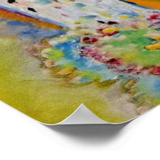 Poster Kandinsky - Bild mit rotem fleck, (Coin)