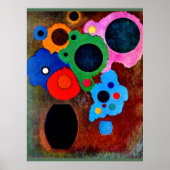 Poster Kandinsky - Black Increasing, (Devant)