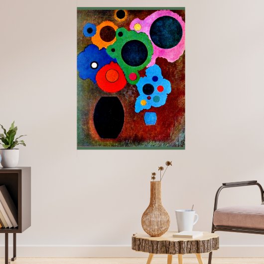 Poster Kandinsky - Black Increasing, (Salon 3)