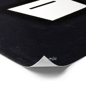 Poster Kandinsky - Blanc - doux et dur, (Coin)