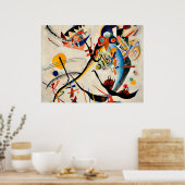 Poster Kandinsky - Blue Segment (Cuisine)