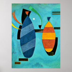 Poster Kandinsky - Both Striped