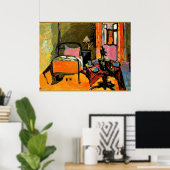 Poster Kandinsky - Chambre à coucher en Aintmillerstrasse (Bureau à domicile)