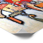 Poster Kandinsky - Complex, Simple, abstract art painting (Coin)