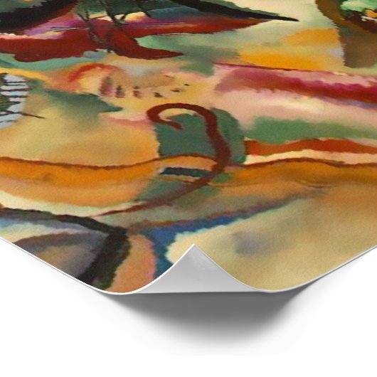 Poster Kandinsky "Composition VII" Imprimer (Coin)