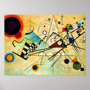 Poster Kandinsky - Composition VIII