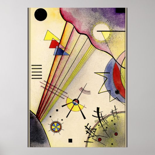 Poster Kandinsky - Connexion claire (Devant)