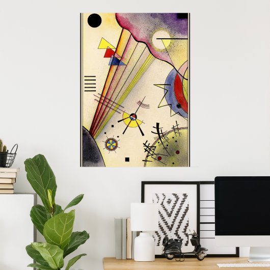 Poster Kandinsky - Connexion claire (Bureau à domicile)