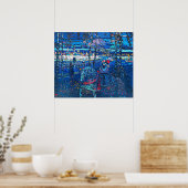Poster Kandinsky - Couple à cheval (Cuisine)
