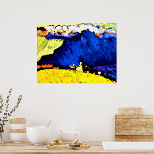 Poster Kandinsky - Dunaberg (Cuisine)