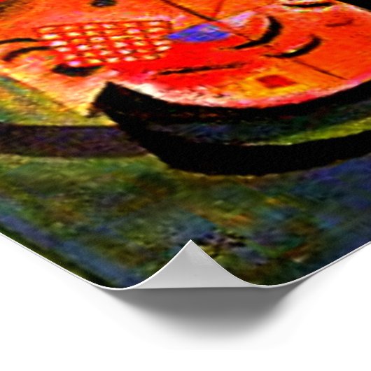 Poster Kandinsky - En Bleu (Coin)