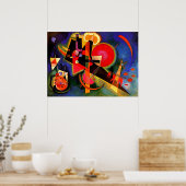 Poster Kandinsky - En Bleu (Cuisine)