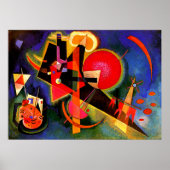 Poster Kandinsky - En Bleu (Devant)