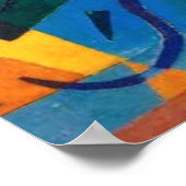 Poster Kandinsky Harmonie calme Art Abstrait (Coin)