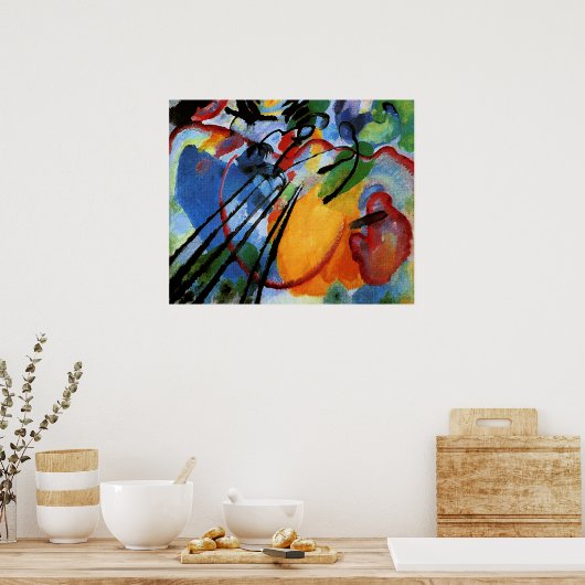 Poster Kandinsky - Improvisation 26, Aviron (Cuisine)