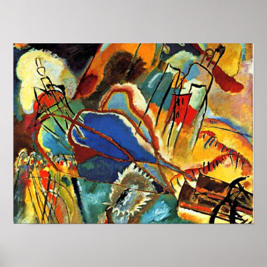 Poster Kandinsky - Improvisation 30 - Canons (Devant)