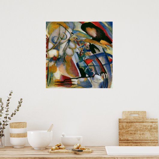 Poster Kandinsky Improvisation 33 Orient Abstrait (Cuisine)