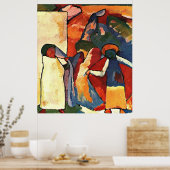 Poster Kandinsky - Improvisation 6, (Africain), (Cuisine)