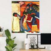 Poster Kandinsky - Improvisation 6, (Africain), (Bureau à domicile)