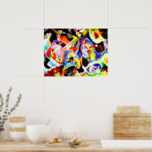 Poster Kandinsky - Improvisation d'inondation (Cuisine)