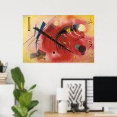 Poster Kandinsky Intérieur Simmering peinture Abstraite (Bureau à domicile)