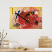 Poster Kandinsky Intérieur Simmering peinture Abstraite (Cuisine)