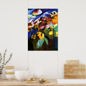 Poster Kandinsky - Jardin de Murnau (Cuisine)