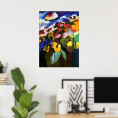 Poster Kandinsky - Jardin de Murnau (Bureau à domicile)