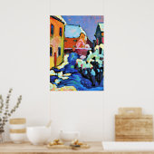 Poster Kandinsky - Kochel, cimetière et récit (Cuisine)