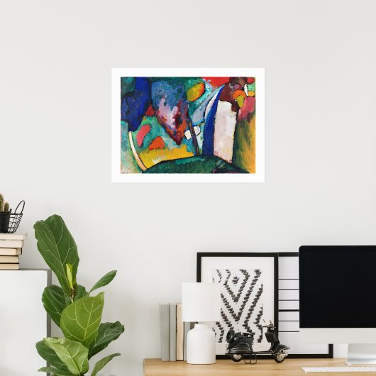 POSTER : KANDINSKY : LA CASCADE (Bureau à domicile)