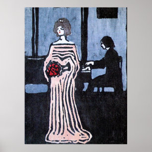 Poster Kandinsky - La Chanteuse