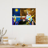 Poster Kandinsky - La Grande Porte de Kiev (Cuisine)