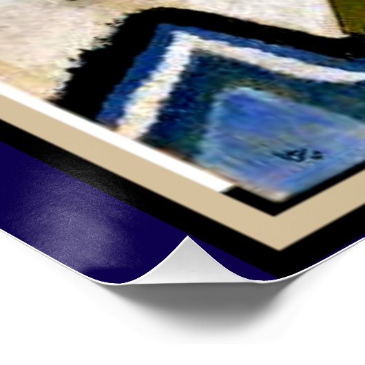 Poster Kandinsky - Les accords s'opposent (Coin)