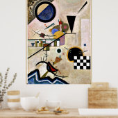 Poster Kandinsky - Les accords s'opposent (Cuisine)