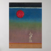 Poster Kandinsky - Loin, peinture abstraite (Devant)