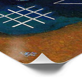 Poster Kandinsky - Luminosité voilée (Coin)