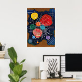 Poster Kandinsky - Luminosité voilée (Bureau à domicile)