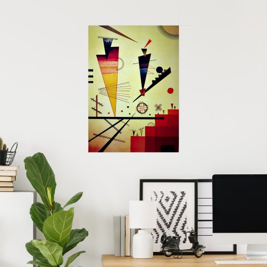 Poster Kandinsky - Merry Structure (Bureau à domicile)