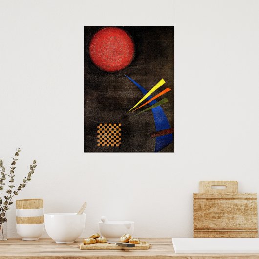 Poster Kandinsky - Modérément (Cuisine)