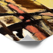 Poster Kandinsky Moderne peinture Abstraite (Coin)