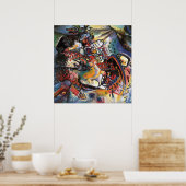 Poster Kandinsky Moscou I Abstrait Peinture (Cuisine)