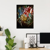 Poster Kandinsky - Mouvement I (Bureau à domicile)