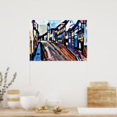 Poster Kandinsky - Murnau - Untermarkt (Cuisine)