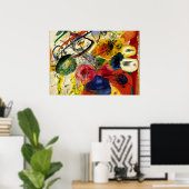 Poster Kandinsky - Noires frappes (Bureau à domicile)