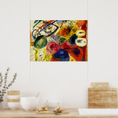 Poster Kandinsky - Noires frappes (Cuisine)