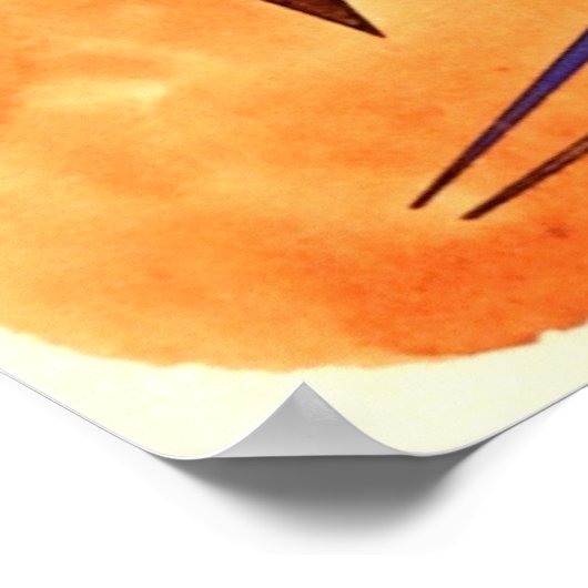 Poster Kandinsky - Obstination Brown (Coin)