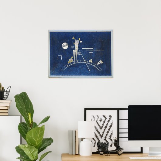 Poster Kandinsky - Œuvre d'art fragile et abstraite, (Bureau à domicile)