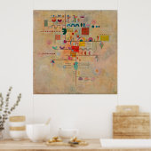 Poster Kandinsky - Parfum gracieux (Cuisine)