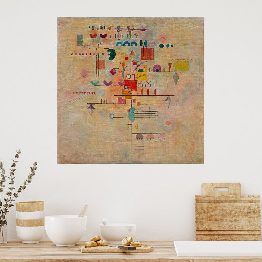 Poster Kandinsky - Parfum gracieux (Cuisine)